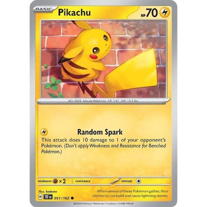Image for Pikachu (051/162) (TEF) - Pokemon
