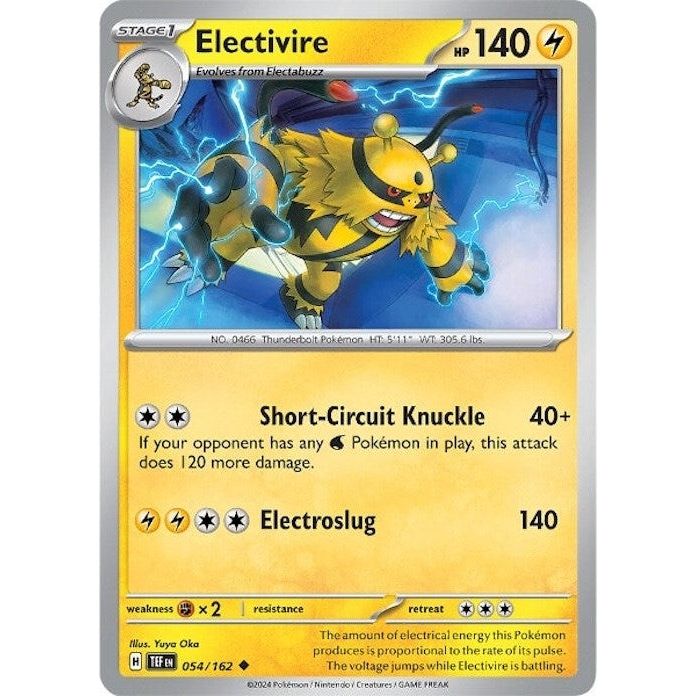 Image for Electivire (054/162) (TEF) - Pokemon