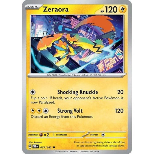 Image for Zeraora (057/162) (TEF) - Pokemon
