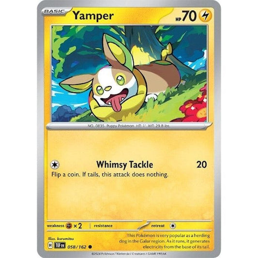 Image for Yamper (058/162) (TEF) - Pokemon
