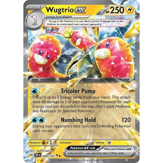 Image for Wugtrio ex (060/162) (TEF) - Pokemon