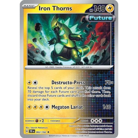 Image for Iron Thorns (062/162) (TEF) - Pokemon