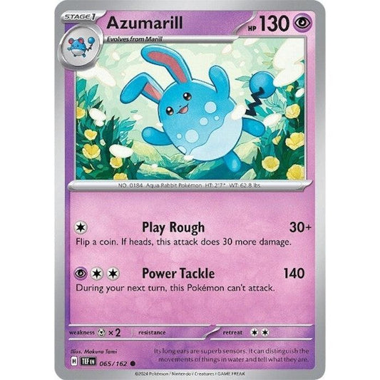 Image for Azumarill (065/162) (TEF) - Pokemon