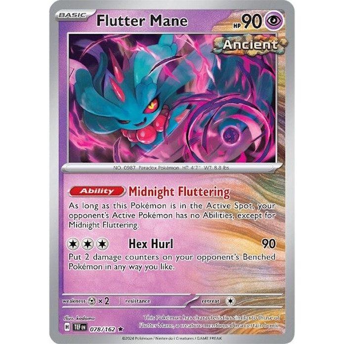 Image for Flutter Mane (078/162) (TEF) - Pokemon