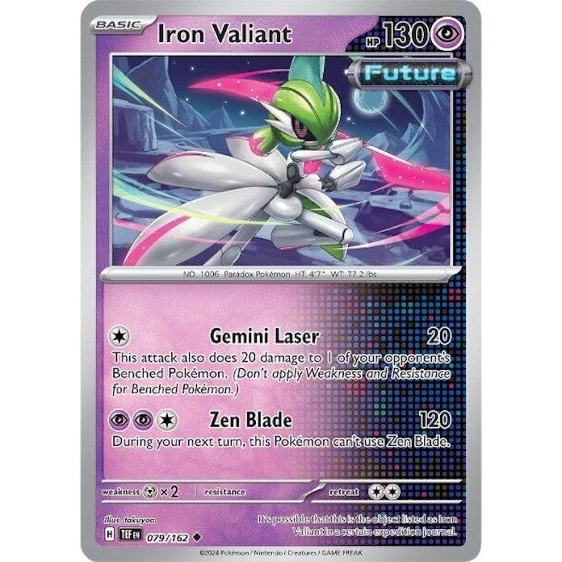 Image for Iron Valiant (079/162) (TEF) - Pokemon