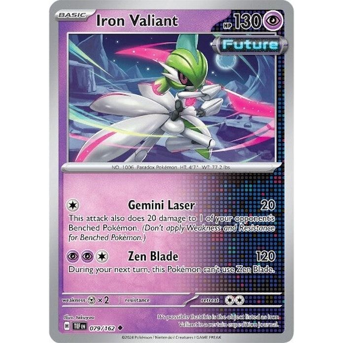 Image for Iron Valiant (079/162) (TEF) - Pokemon