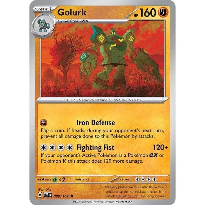 Image for Golurk (088/162) (TEF) - Pokemon
