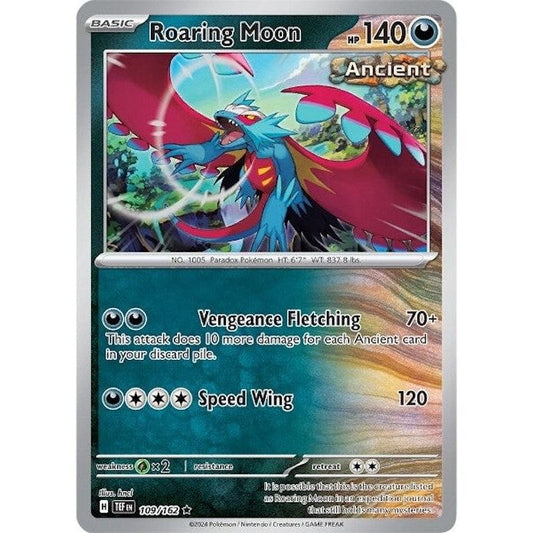 Image for Roaring Moon (109/162) (TEF) - Pokemon