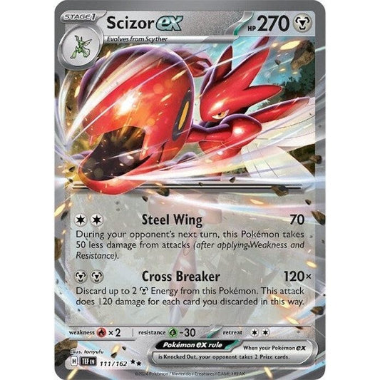 Image for Scizor ex (111/162) (TEF) - Pokemon