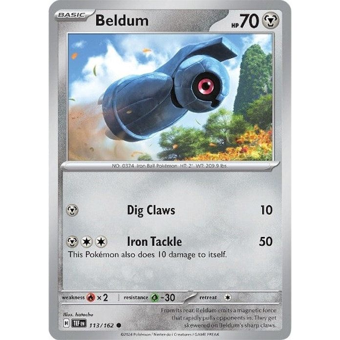Image for Beldum (113/162) (TEF) - Pokemon