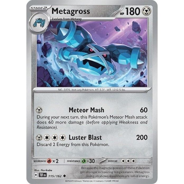 Image for Metagross (115/162) (TEF) - Pokemon