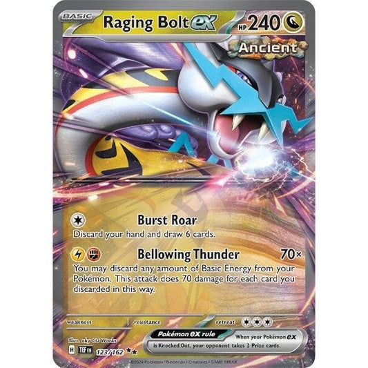 Image for Raging Bolt ex (123/162) (TEF) - Pokemon