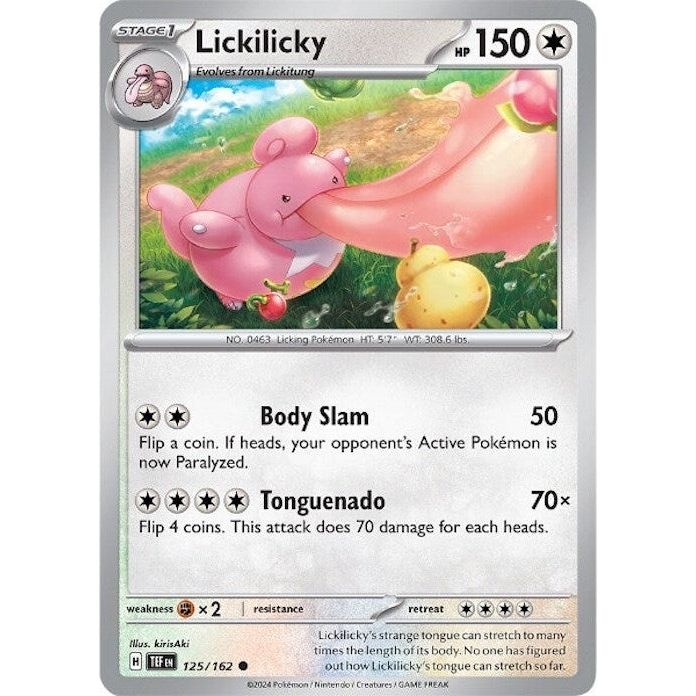 Image for Lickilicky (125/162) (TEF) - Pokemon