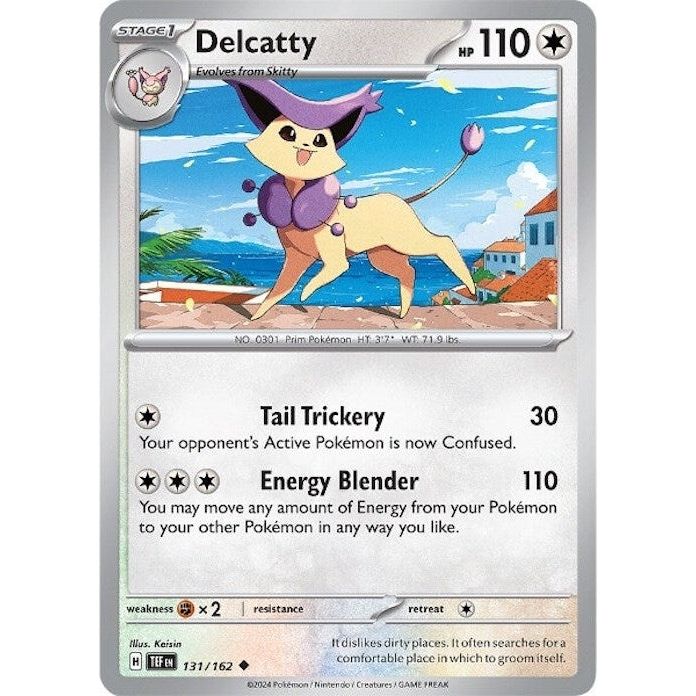 Image for Delcatty (131/162) (TEF) - Pokemon