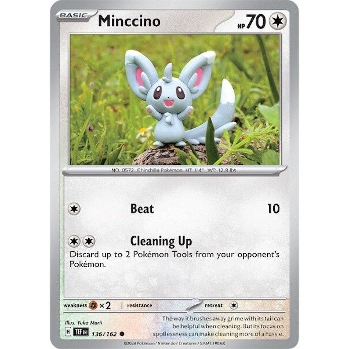 Image for Minccino (136/162) (TEF) - Pokemon