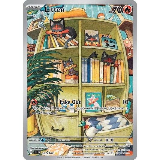 Image for Litten (167/162) (TEF) - Pokemon