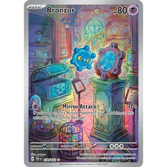 Image for Bronzor (170/162) (TEF) - Pokemon