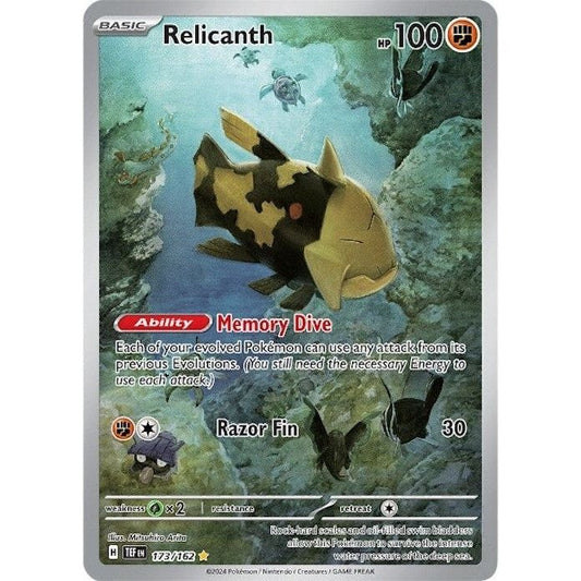 Image for Relicanth (173/162) (TEF) - Pokemon