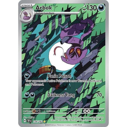 Image for Arbok (176/162) (TEF) - Pokemon