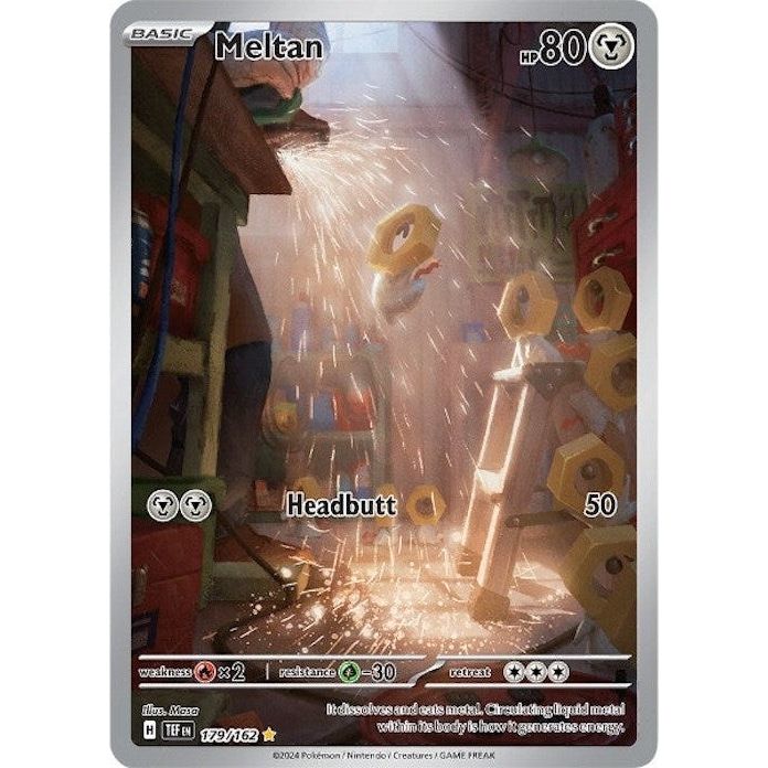 Image for Meltan (179/162) (TEF) - Pokemon