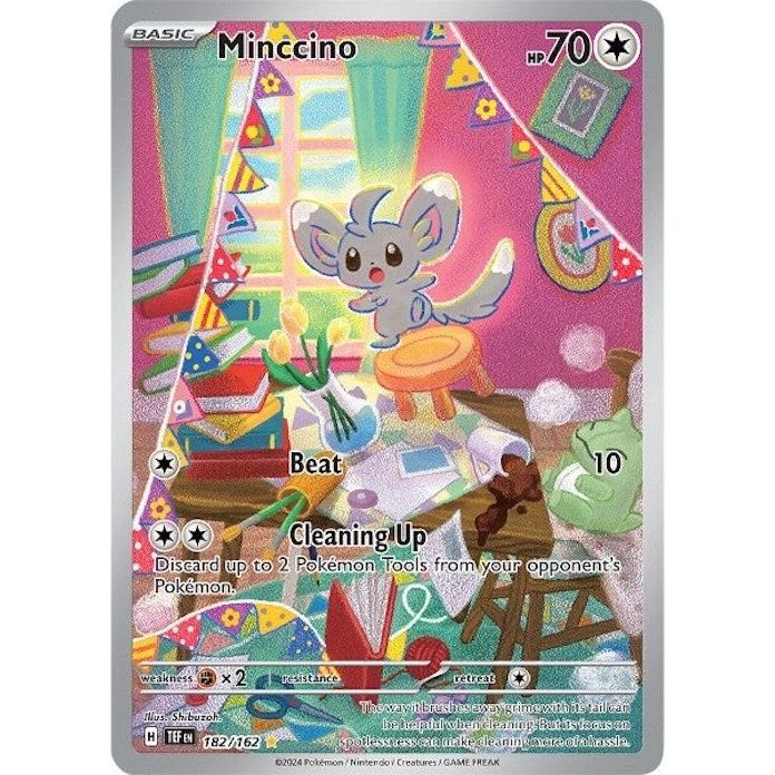 Image for Minccino (182/162) (TEF) - Pokemon