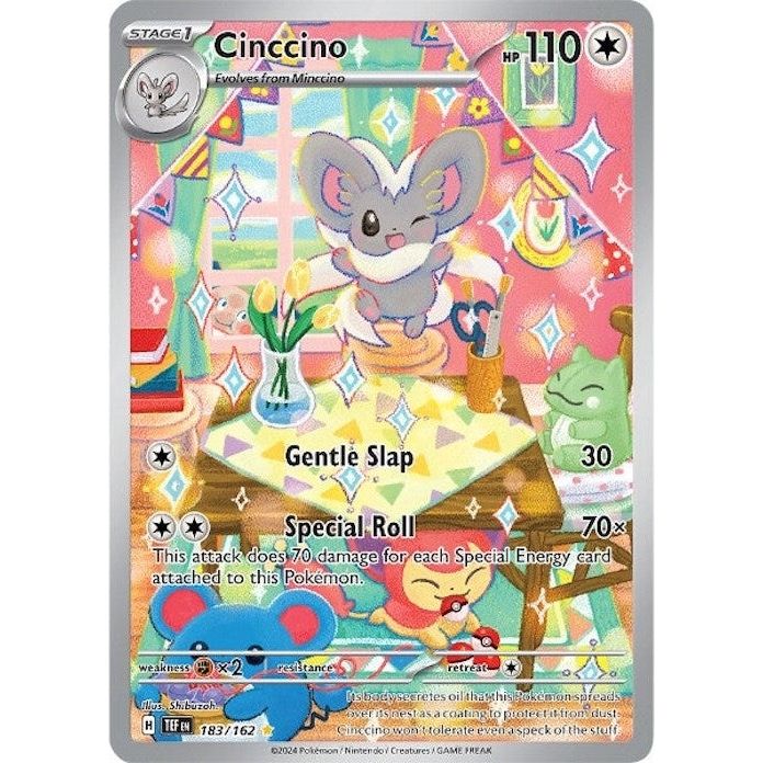 Image for Cinccino (183/162) (TEF) - Pokemon