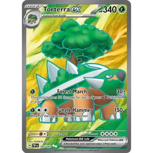 Image for Torterra ex (185/162) (TEF) - Pokemon