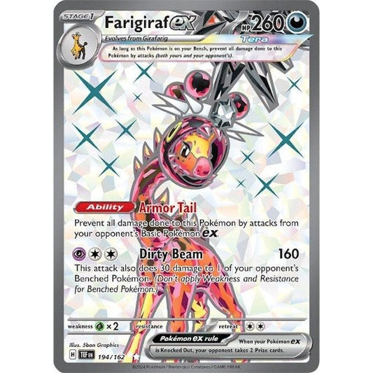 Image for Farigiraf ex (194/162) (TEF) - Pokemon