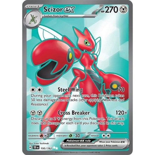 Image for Scizor ex (195/162) (TEF) - Pokemon