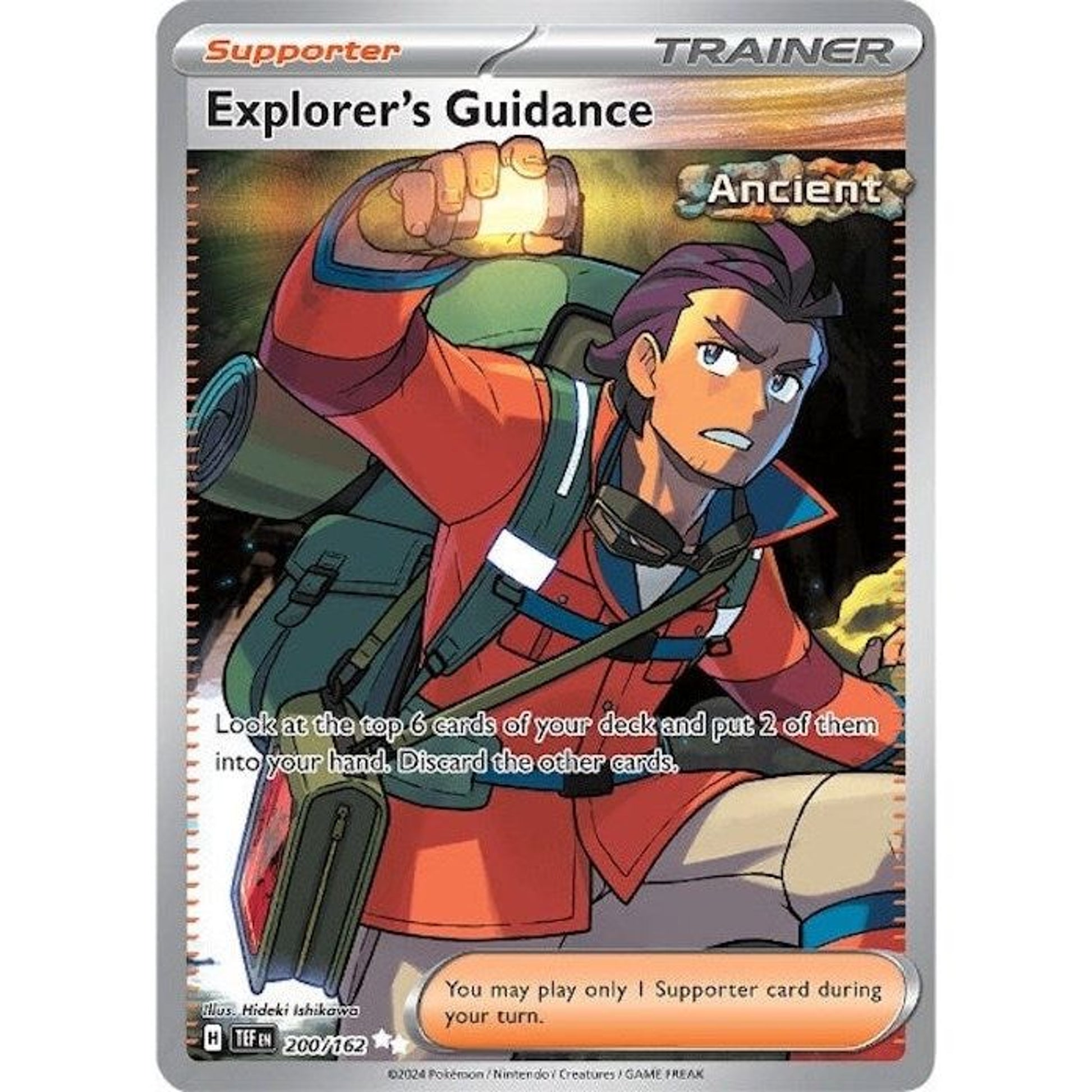 Image for Explorer's Guidance (200/162) (TEF) - Pokemon