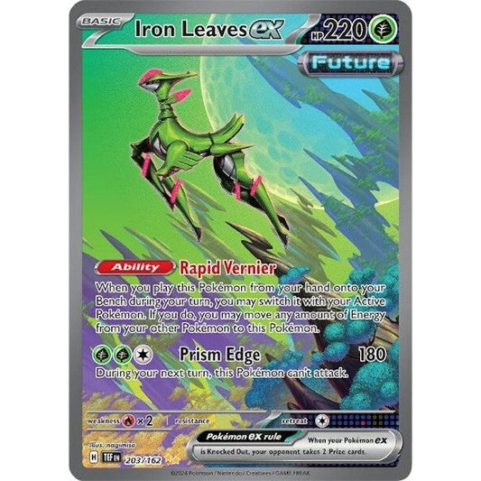 Image for Iron Leaves ex (203/162) (TEF) - Pokemon