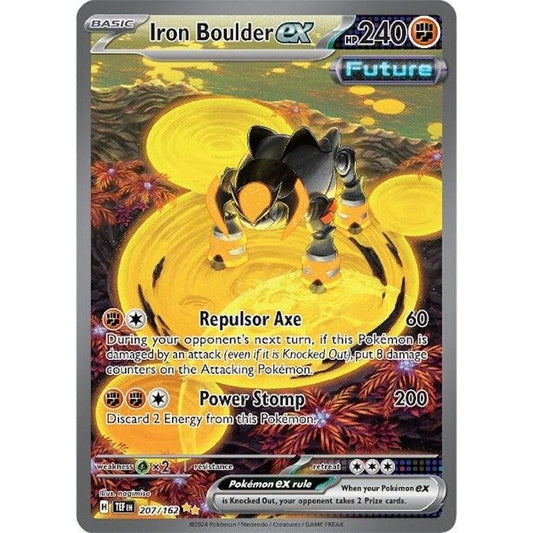 Image for Iron Boulder ex (207/162) (TEF) - Pokemon