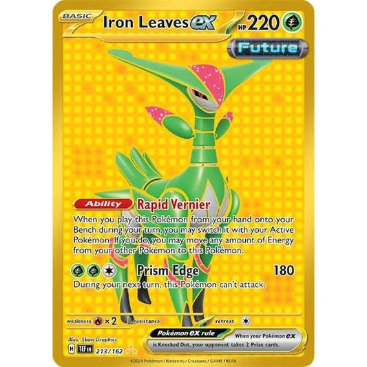 Image for Iron Leaves ex (213/162) (TEF) - Pokemon