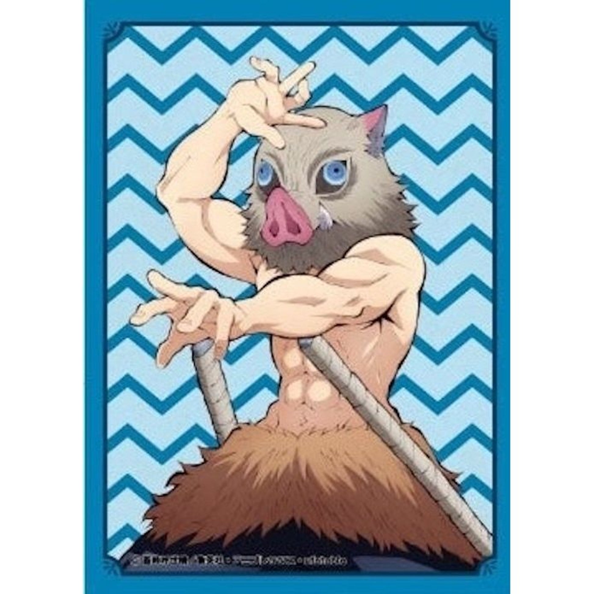 Image for Aniplex Character Sleeves "Demon Slayer" Kimetsu No Yaiba - Hashibira Inosuke (60-Pack) - Card Sleeves