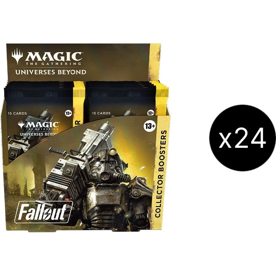 Image for Universes Beyond: Fallout - Collector Booster Display Master Case - Magic: The Gathering