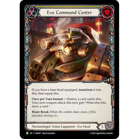 Image for Evo Command Center - FAB207 (FAB207) (PR) - Flesh and Blood TCG