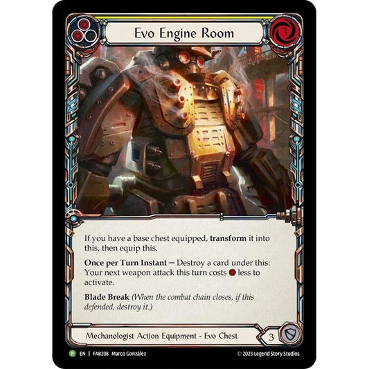 Image for Evo Engine Room - FAB208 (FAB208) (PR) - Flesh and Blood TCG