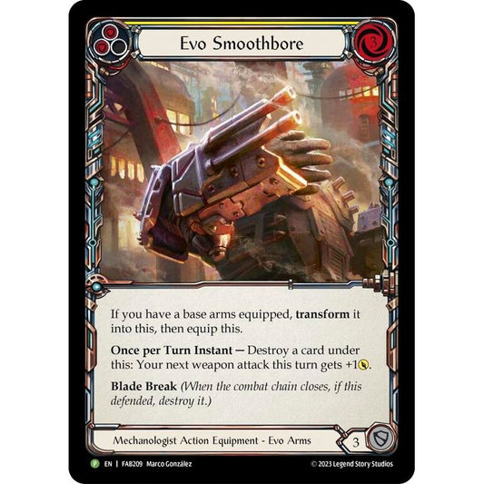 Image for Evo Smoothbore - FAB209 (FAB209) (PR) - Flesh and Blood TCG