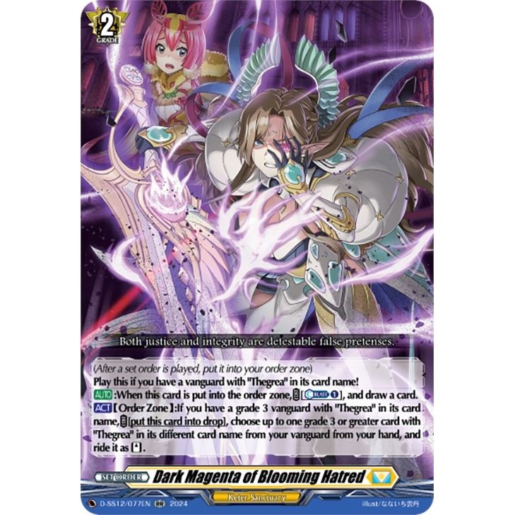 Image for Dark Magenta of Blooming Hatred (D-SS12/077EN) (D-SS12) - Cardfight Vanguard