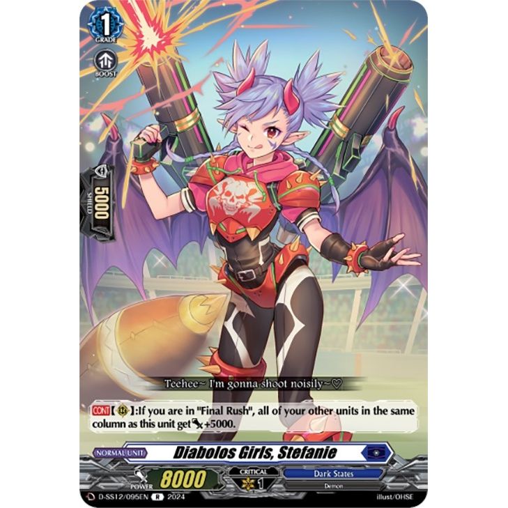 Image for Diabolos Girls, Stefanie (D-SS12/095EN) (D-SS12) - Cardfight Vanguard
