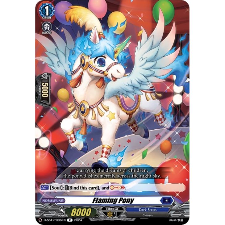 Image for Flaming Pony (D-SS12/096EN) (D-SS12) - Cardfight Vanguard