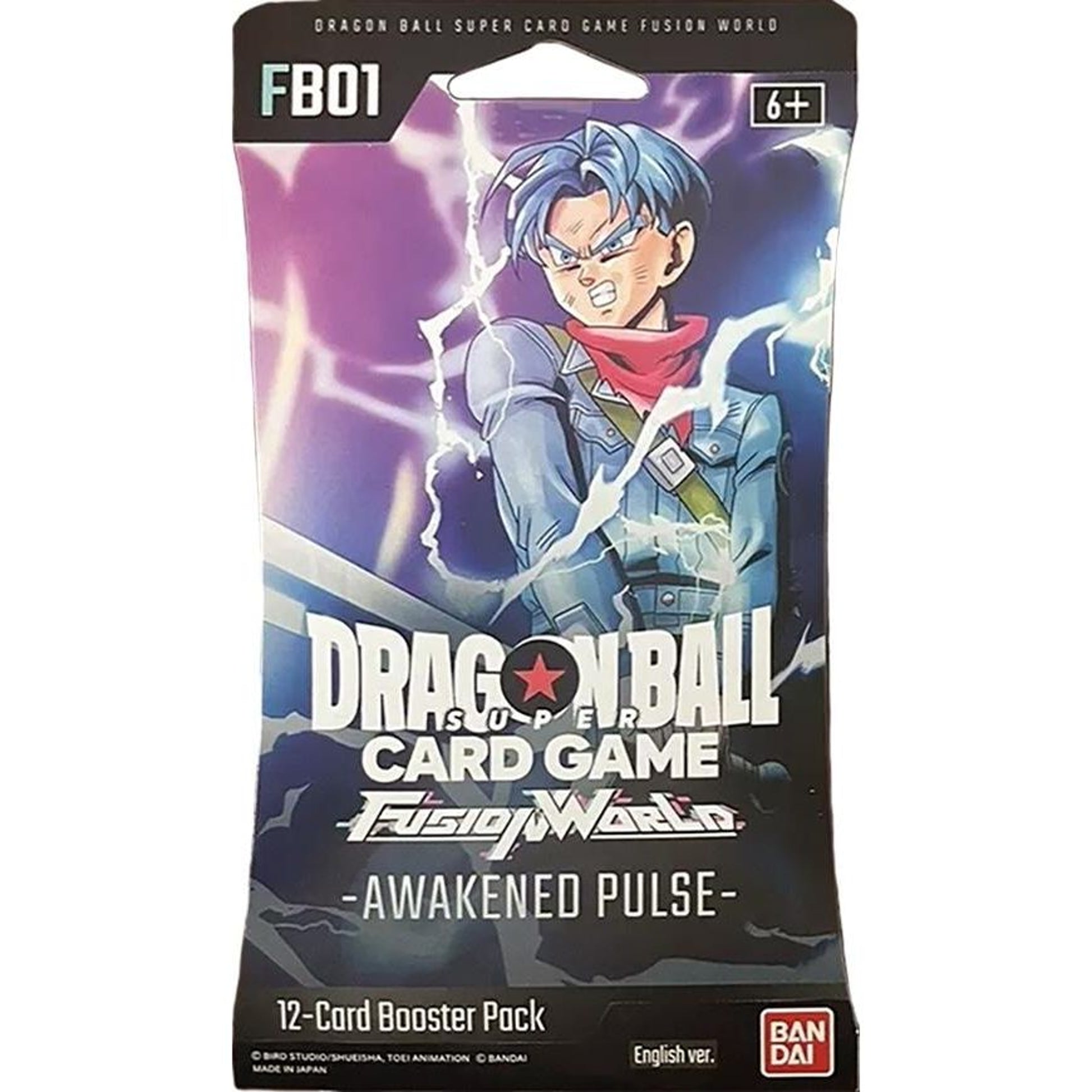 Image for Awakened Pulse Sleeved Booster Pack [Trunks : Future] - Dragon Ball Super: Fusion World