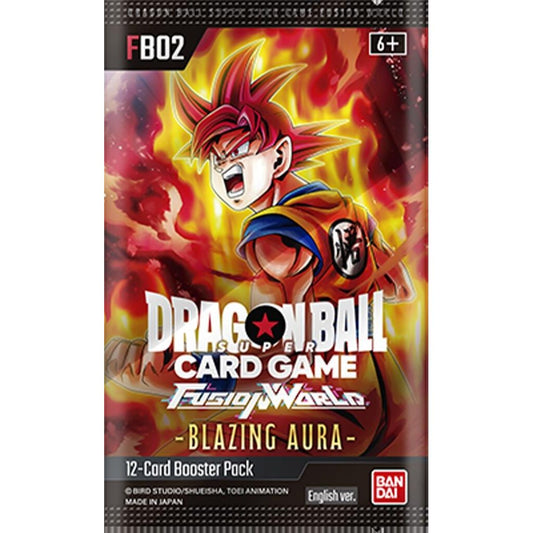 Image for Blazing Aura Booster Pack - Dragon Ball Super: Fusion World