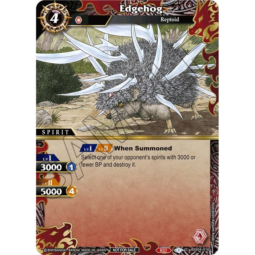 Image for Edgehog (Event Pack 2024 Vol. 1) (BSS04-016) (LEP) - Battle Spirits Saga