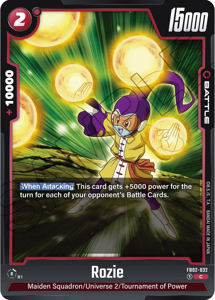 Image for Rozie (FB02-032) (FB02) - Dragon Ball Super: Fusion World