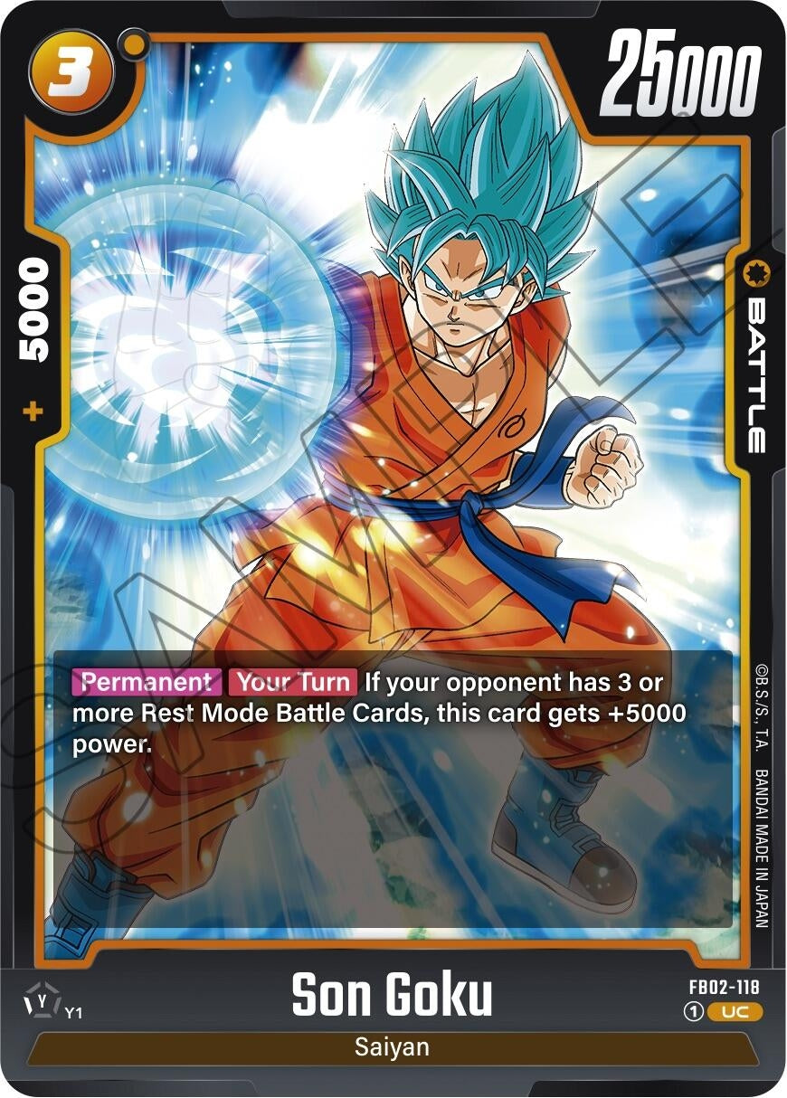 Image for Son Goku - FB02-118 (FB02-118) (FB02) - Dragon Ball Super: Fusion World