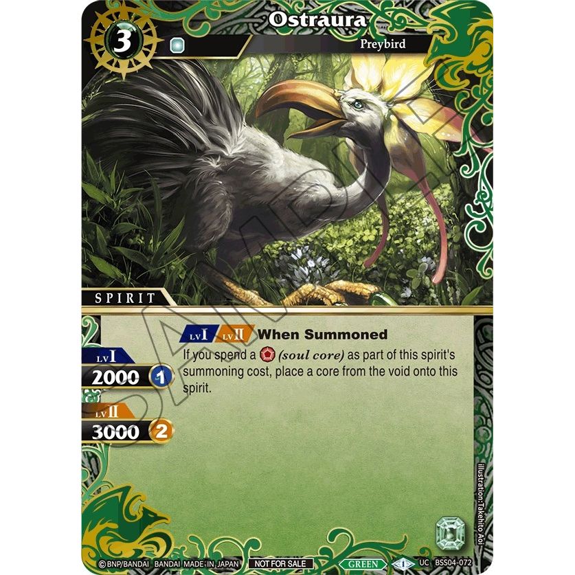 Image for Ostraura (Grand Tour Finalist Card Set 2024 Vol. 1) (BSS04-072) (LEP) - Battle Spirits Saga