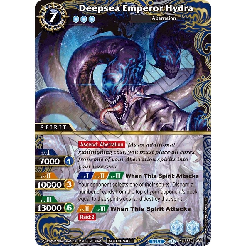 Image for Deepsea Emperor Hydra (Event Pack 2024 Vol. 1) (BSS04-086) (LEP) - Battle Spirits Saga