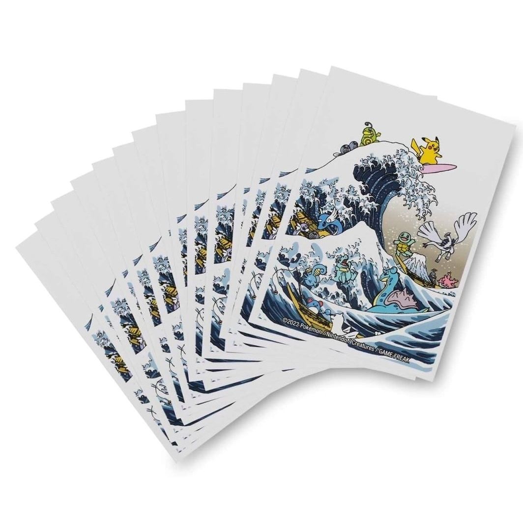 Image for Pokemon TCG: Great Wave Pikachu & Friends Card Sleeves (65-Pack) - Card Sleeves