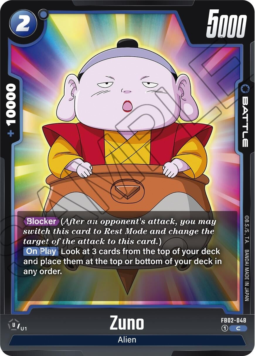 Image for Zuno (FB02-048) (FB02) - Dragon Ball Super: Fusion World